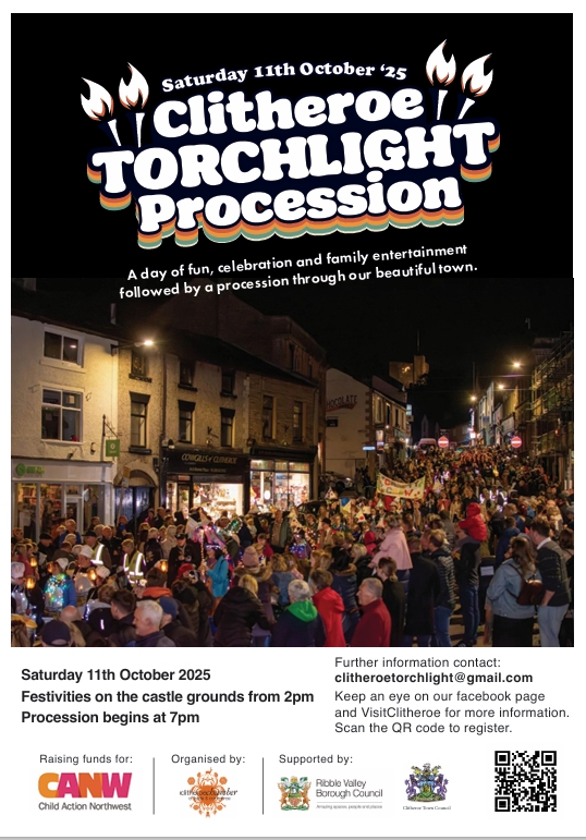 Clitheroe Torchlight Procession