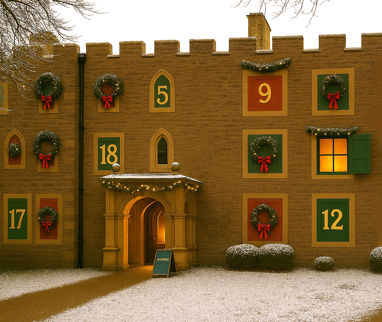 Advent Adventures: The Great Christmas Door Hunt