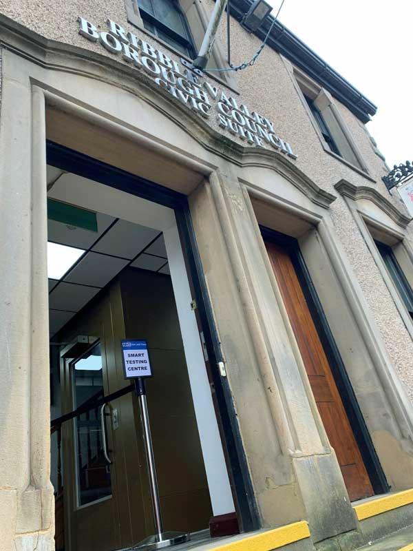 Ribble Valley Borough Council Chambers Entrance