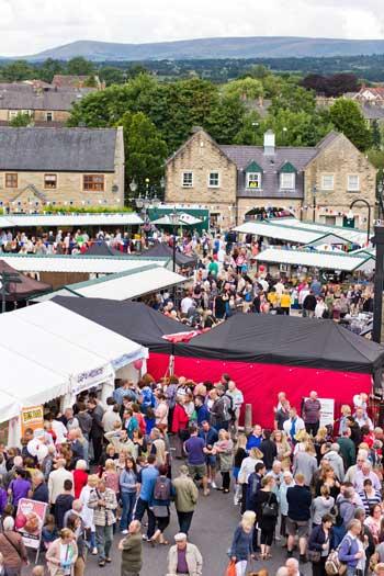 Image of Clitheroe Food Festival at Clitheroe Market