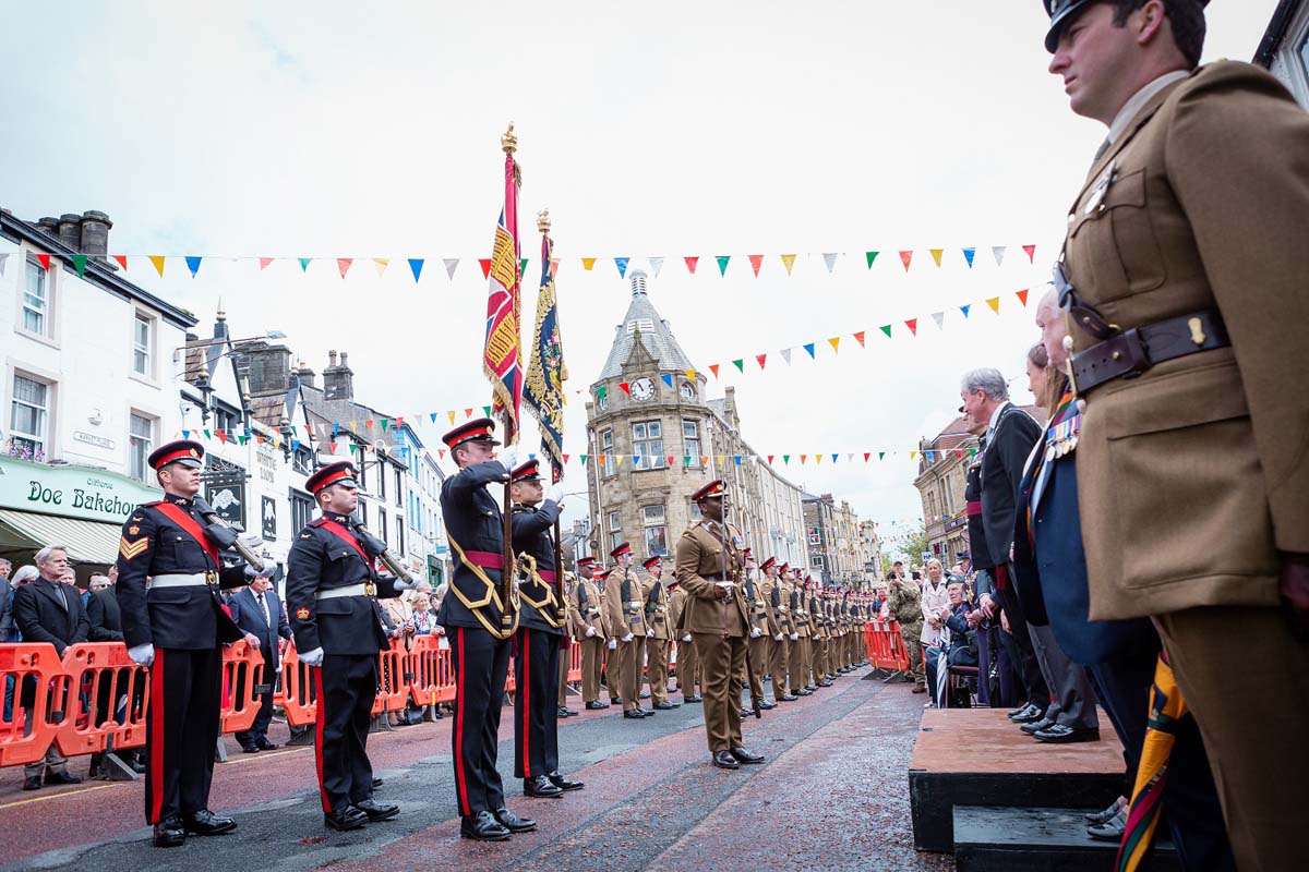 Freedom Parade in Market Place