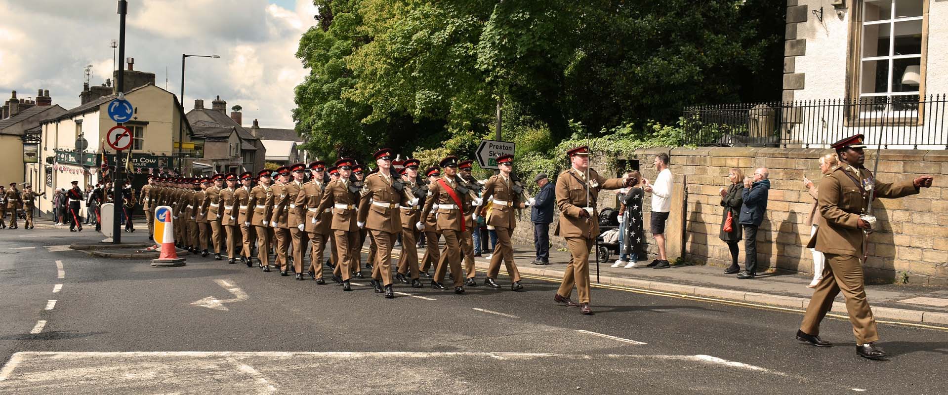 The Duke of Lancaster’s Regiment  on Moor Lane