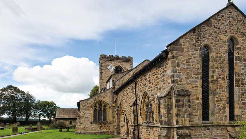 Ribchester church
