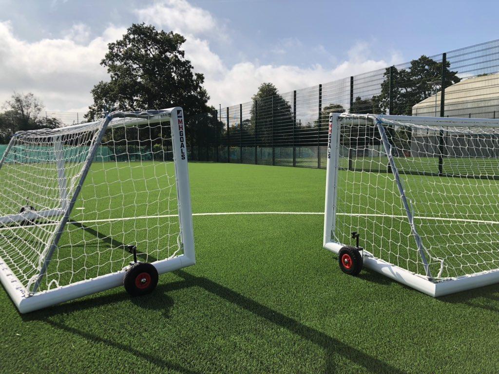3g Sport Pitch with football nets