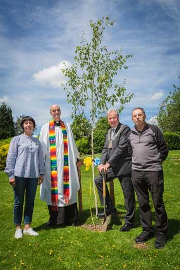 Tree planting for peace in Ukraine