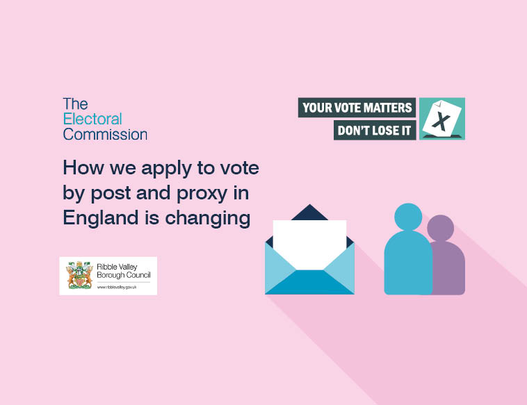 Image: How we apply to vote by post and proxy in England is changing.