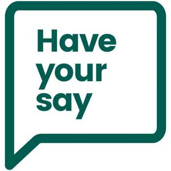 Have your say in a speech bubble